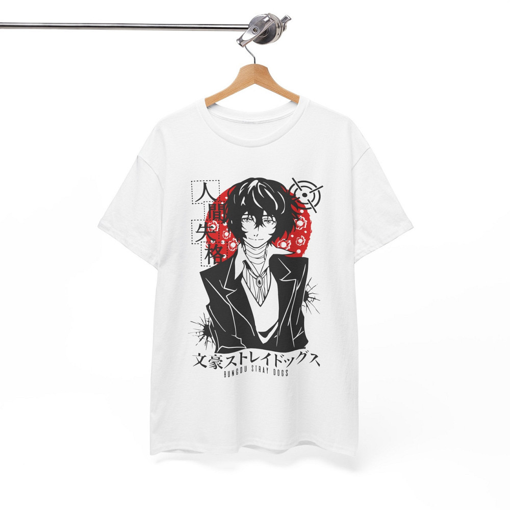 Футболка мужская аниме Дазаи Бунгоу Страй Догс оверсайз (S/M/L) Черний AnimeJ0533 Днепр - изображение 16