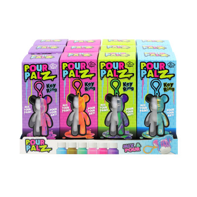 Набір для творчості ToyMonster Pour Palz Флюїд Арт - Брелок Ведмедик (GS-G08162) Вінниця - фото 1