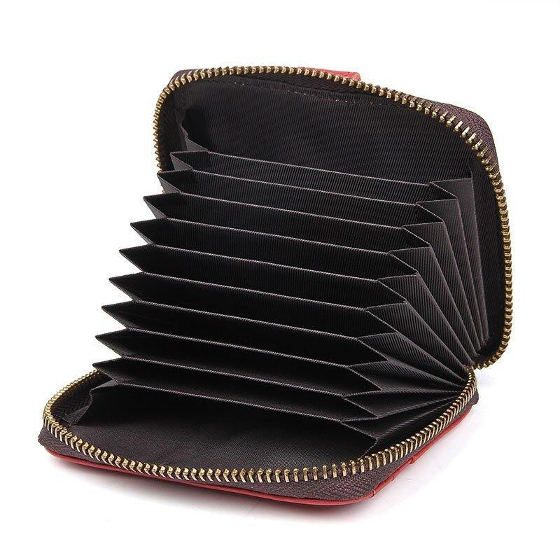 Визитница кожаная Красная (Vintage) Киев - изображение 13