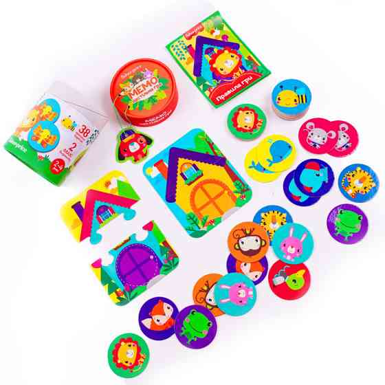 Настільна гра "Мемо" для найменших VT2910-04, 36 деталей Вінниця