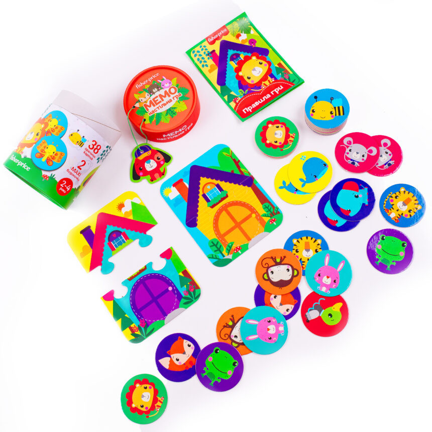 Настільна гра "Мемо" для найменших VT2910-04, 36 деталей Вінниця - фото 5
