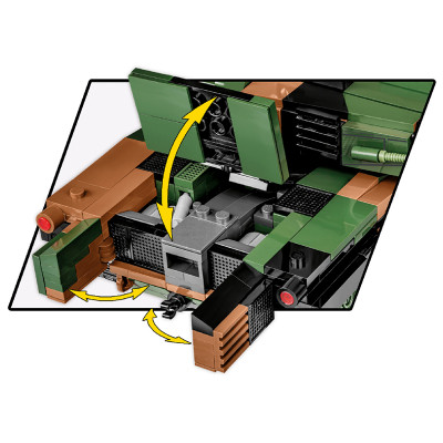 Конструктор Cobi Танк M1A2 SEP v3 Абрамс, 1017 деталей (COBI-2623) Вінниця - фото 7
