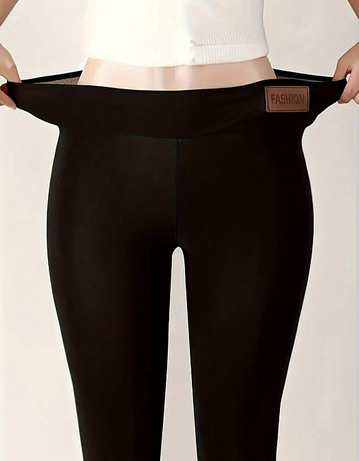 Легінси жіночі теплі (розмір L) Сміла - фото 3