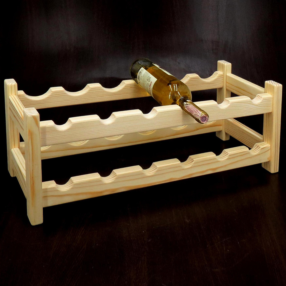 Настольная винная полка 