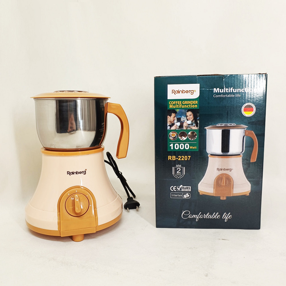 Кавомолка електрична топ Rainberg, Універсальна побутова кавомолка, Млин електричний для кави ON-89 Львів - фото 2