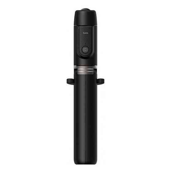 Селфи палка беспроводной монопод-штатив Hoco K11 Tripod Selfie Stand Bluetooth (Черная) Николаев