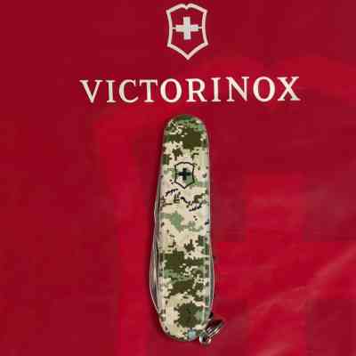 Нож Victorinox Spartan Army 91 мм Піксель (1.3603.3_W3940p) Винница