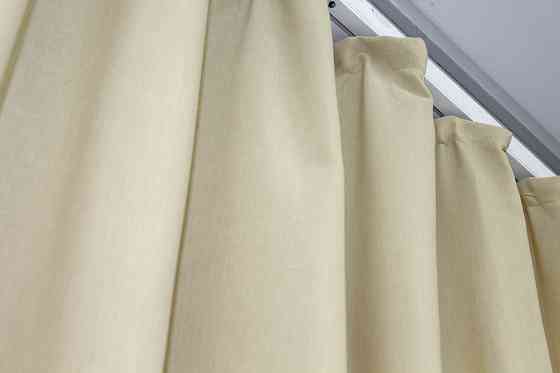 Комплект готовых штор VR-Textil Ibiza № 1185ш Кремовый 150х270 см 2 шт (33-0024) Киев