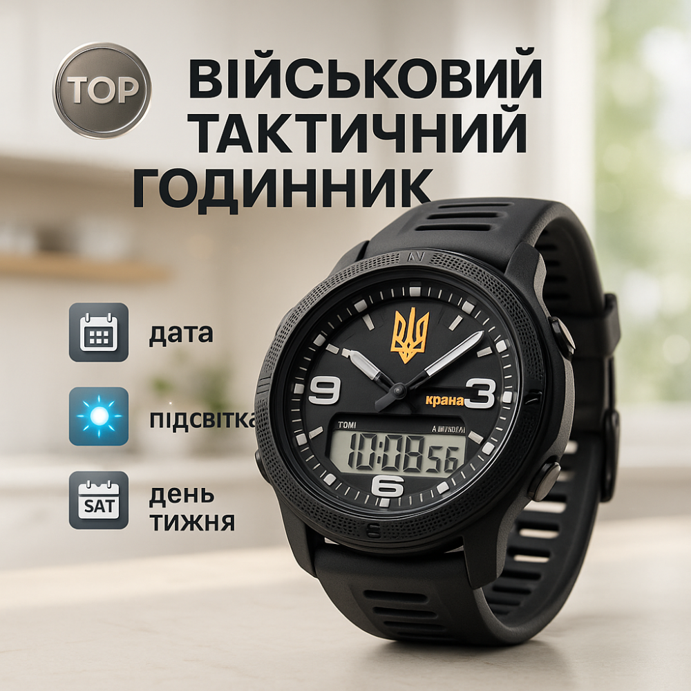 Мужские тактические военные часы SKMEI, Часы мужские спортивные с шагомером Армейские электронные NL-95 Львов - изображение 14