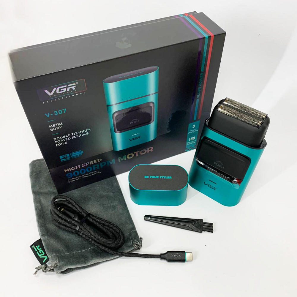 Мужская бритва на батарейках VGR, Хорошая электробритва для бороды, Электробритва мужская беспроводная AI-86 Львов - изображение 9