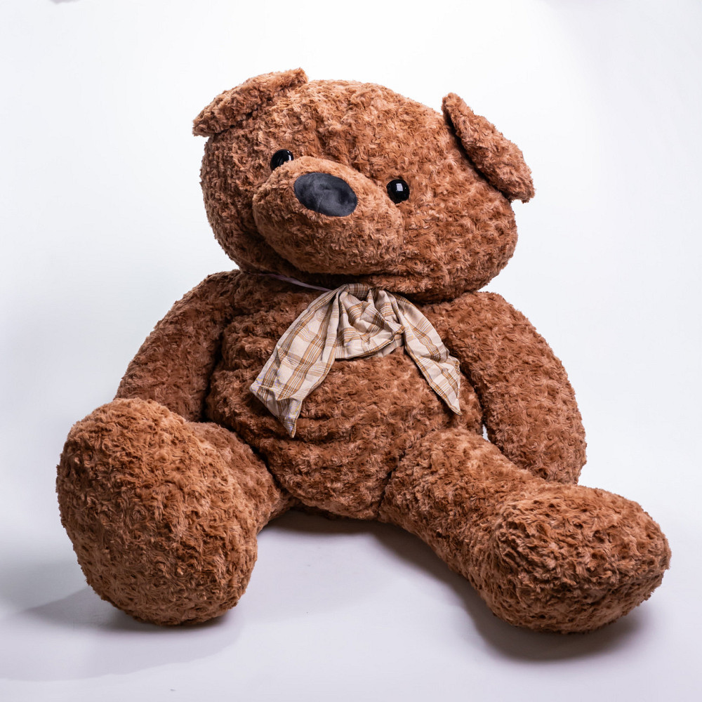 М'яка іграшка великий плюшевий Ведмідь 120 (см) Коричневий 7230 Коломия - фото 2