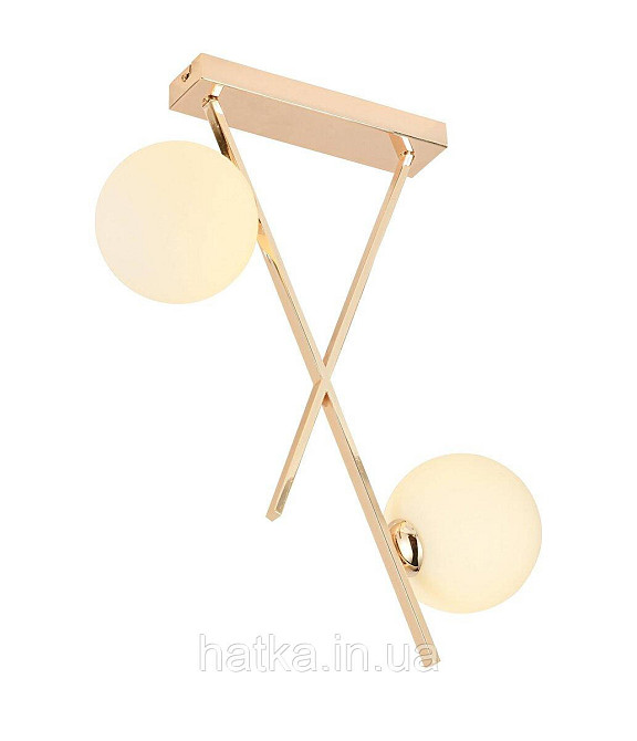 Люстра декоративна VALESO BC84017-2 GD на 2 плафони Київ - фото 1