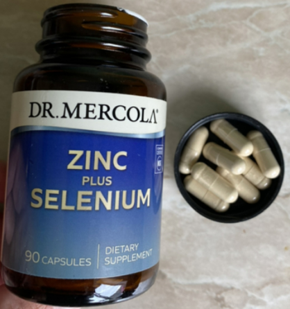 Цинк плюс селен Dr. Mercola Zinc Plus Selenium 90 капсул Киев