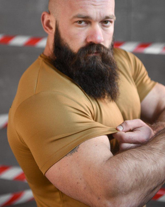 Тактична потовідвідна футболка SABUR ПОСАДКА КАЙОТ ВТ5079 Одеса - фото 5