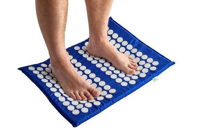 Килимок Кузнєцова для стоп, спини, шиї – Аплікатор з 154 елементами (40x55 см) для точкового масажу Івано-Франківськ - фото 1