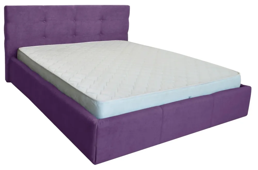 Ліжко Двоспальне Manchester Standart 180 х 190 см Місті Dark Violet Фіолетовий Дніпро - фото 9