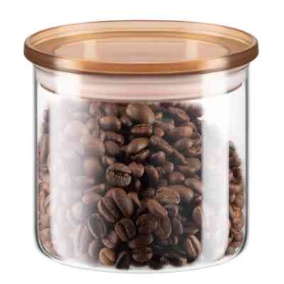 Банка Ardesto Fresh 500 мл, скло, пластик, прозорий (AR1305SFM) Винница