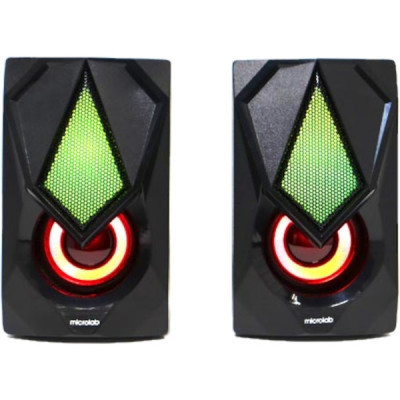 Акустическая система Microlab B-25 LED USB Black (B-25) Винница - изображение 2