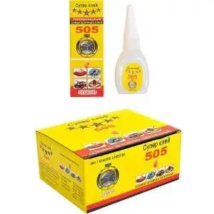 Супер клей 505, 20г Туреччина Полтава - фото 1