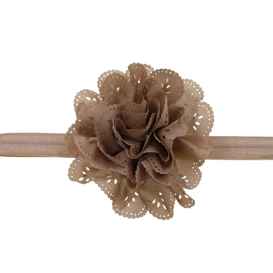 Детская повязка на голову для новороженных one size кофейный Киев - изображение 1