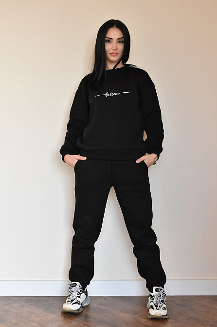 Трикотажный спортивный костюм на флисе Sport Set Турция Киев - изображение 8