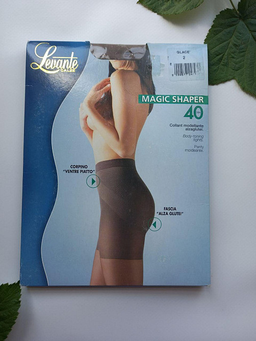Колготки моделюючі levante magic shaper 40 den glace темна засмага 2 Славута - фото 1
