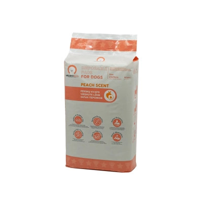 Пелюшки для собак MISOKO&amp;CO з ароматом персика 60х90 см 10 шт (SHAMSK63056) Вінниця - фото 2