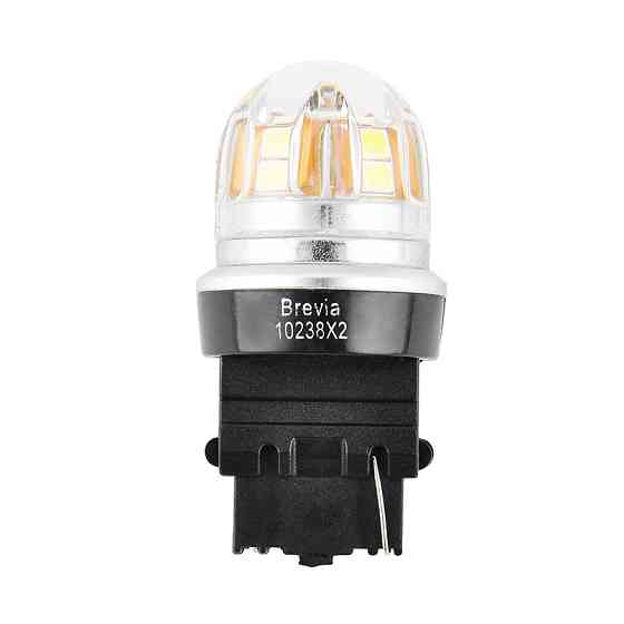 Автолампа Brevia S-Power LED P27W (3156) 330Lm 15x2835SMD 12/24V CANbus, 2шт Львів