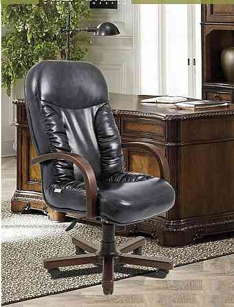 Офісне Крісло Керівника Richman Buford Titan Wood М2 AnyFix Чорний Київ