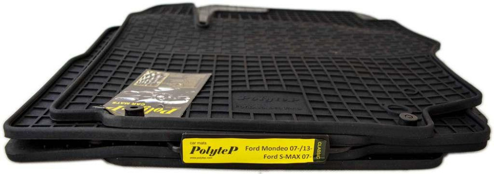 Килимки салону гумові Ford Mondeo 07-/13-/FORD S-MAX 07-, к-т (4шт.) Київ - фото 1
