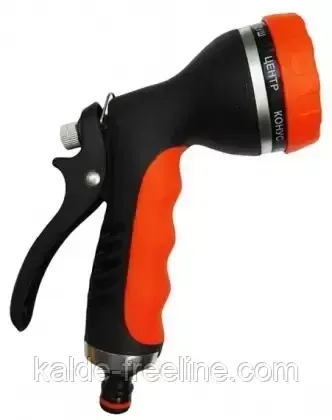 Пистолет 8-функц. металлический обрезиненный под коннектор Харьков