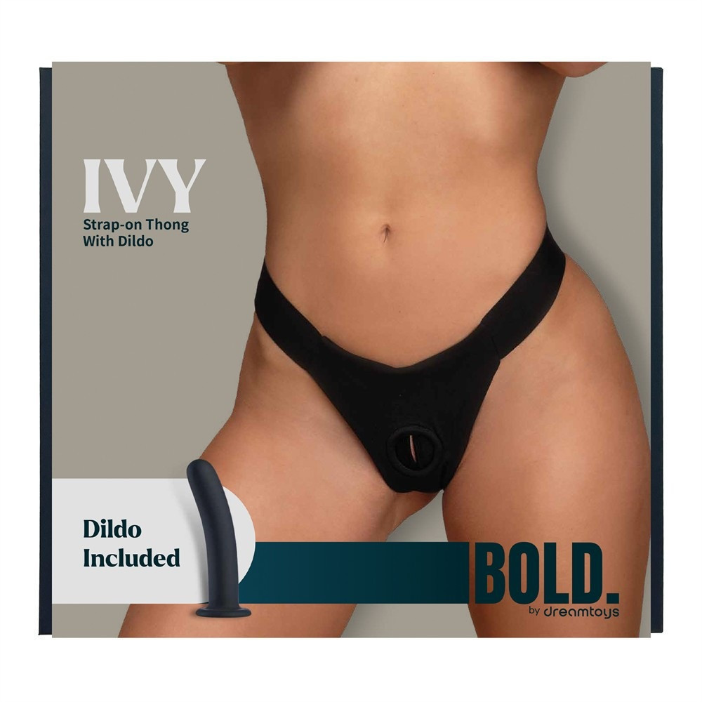 Страпон на трусиках Dream Toys Bold, чорний, 12,7 см Sex Aura Київ - фото 2