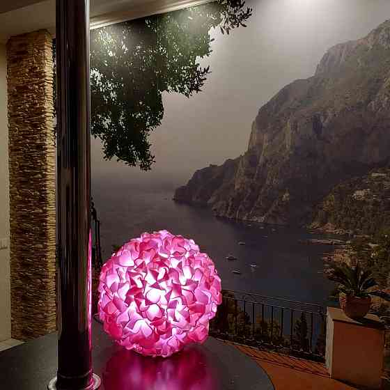 Світильник-нічник "Гортензія Рожеві мрії" Дніпро