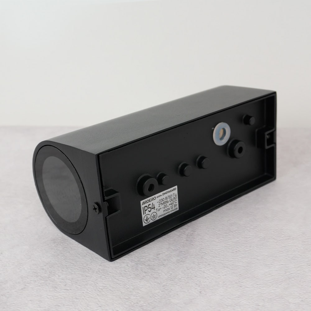 Архітектурний накладний світильник Ardero DH0145ARD RONDO під лампу чорний Харків - фото 3