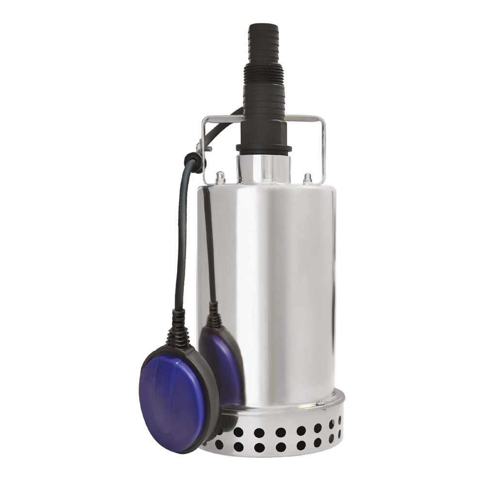 Насос дренажний садовий 0.4кВт Hmax 7м Qmax 130л/хв (част. до 5мм, нерж) AQUATICA (773053) Рівне - фото 1