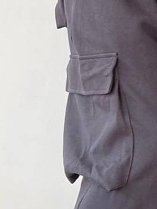 Карго Штани жіночі трикотажні Сірий 48/52 Харків - фото 2