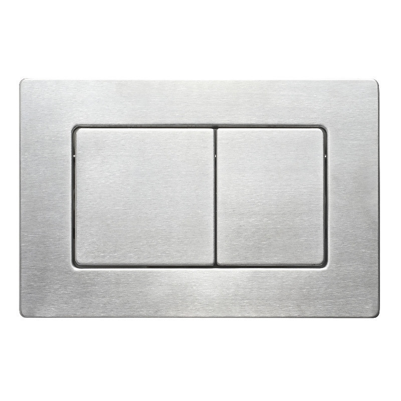 Панель змиву Koer KT-0612-02 240x160x10mm з нержавіючої сталі, кнопка квадратна SUS304 (KR6120)   ( 27759 ) Харків - фото 4