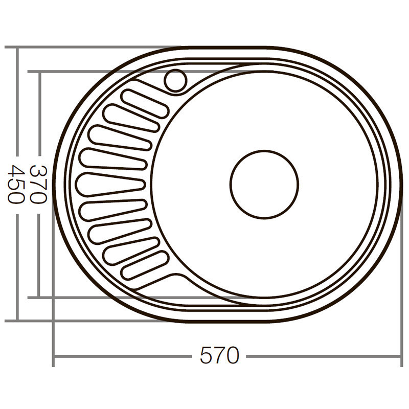 Мийка кухонна Zerix Z5745-06-160D    ( ZX1589 ) 38505 Харьков - изображение 2