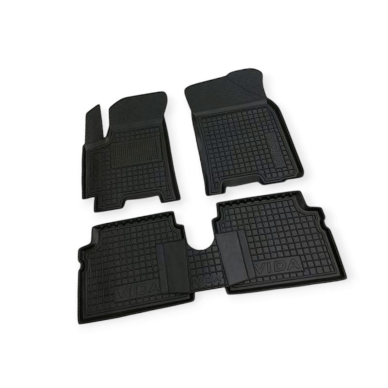 Килимки заз vida 2012-2017 борт 2,5см, з перемичкою салону Мукачево - фото 1