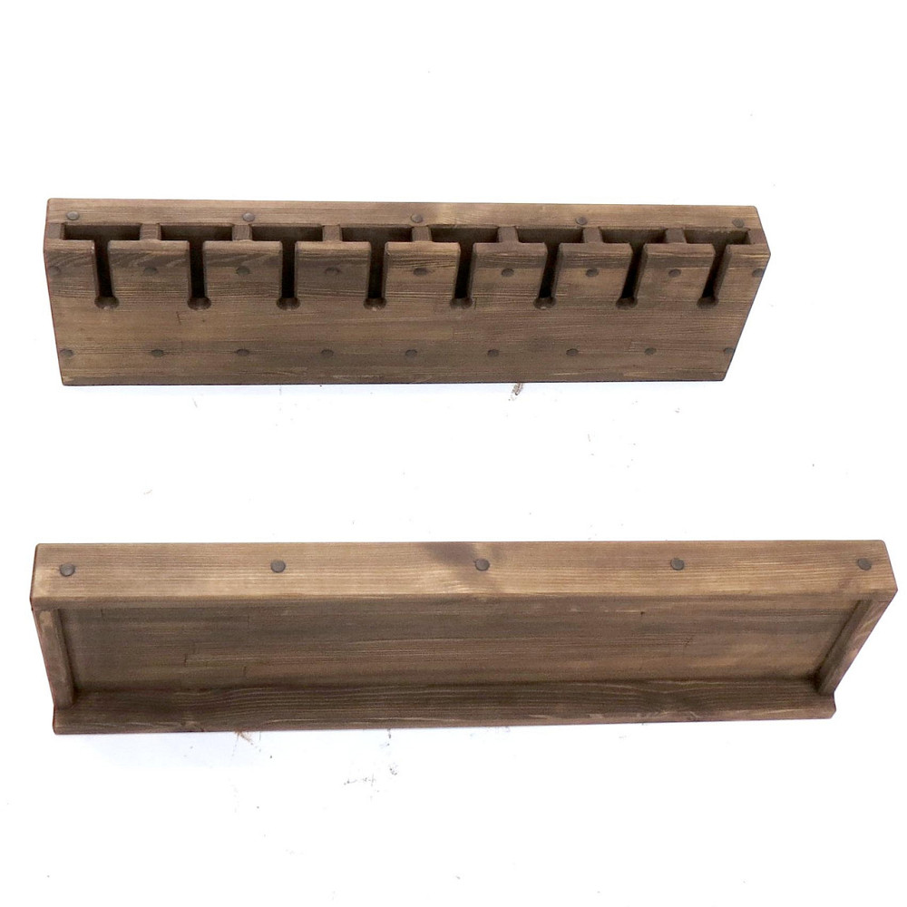 Полиця настінна "Потосі 8" капучино Миколаїв - фото 8