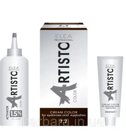 Крем-краска для бровей и ресниц ELEA ARISTO luxor Eyebrow, Набор (25г+40 мл) Киев