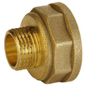 Перехідник 1''внутр х1/2''зовн Україна, латунь Харків - фото 1