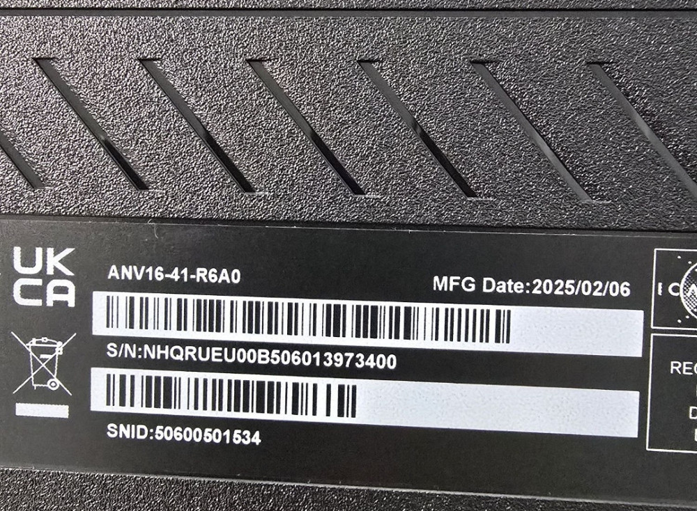 Acer Nitro V16 Ryzen 8645 Rtx 4060. Новий стан. Харків - фото 5