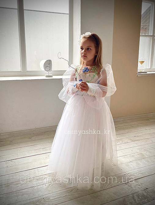 Дитяча святкова вишита сукня комп'ютерна вишивка р.34 Кривий Ріг - фото 8