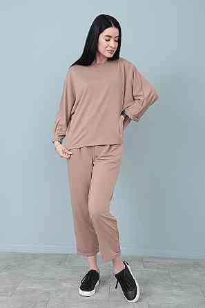 Прогулянковий костюм вільного крою "Lamark" оптом | Розпродаж моделі Київ