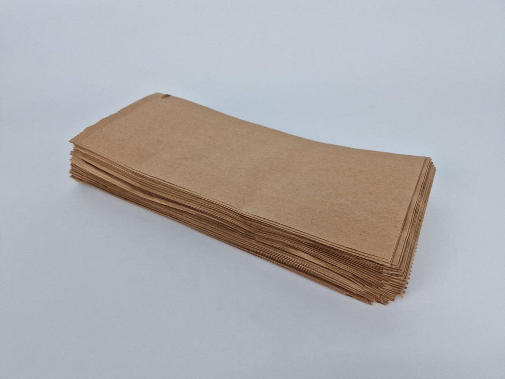 Пакет бумажный (Саше) 14/6*30 коричневый 100 штук (100 шт) Харьков - изображение 2