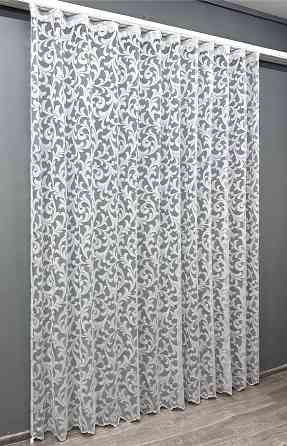 Тюль VR-Textil 1147т Жакард Білий 300х270 см (40-913) Київ