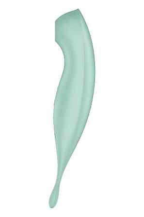 Смарт-вибратор для клитора с вакуумной стимуляцией Satisfyer Twirling Pro+ Mint Sex Aura Киев