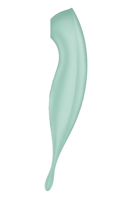 Смарт-вібратор для клітора з вакуумною стимуляцією Satisfyer Twirling Pro+ Mint Sex Aura Київ - фото 4