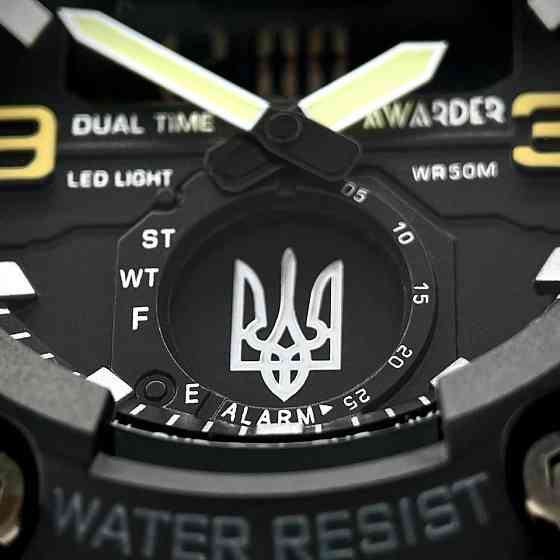 Awarder 003 Тризуб срібло Black Киев